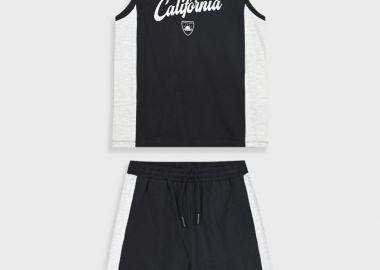 Σετ με τύπωμα για αγόρι | ΜΑΥΡΟ - Energiers - 